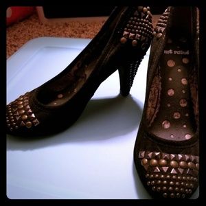 Not Rated studded heels